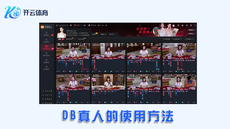 DB真人:全新的在线真人娱乐体验 | 开云体育 3 DB真人的使用方法